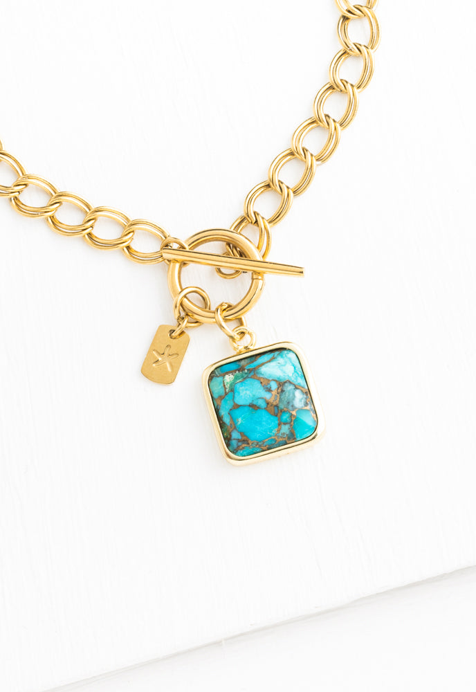 Abundant Hope Necklace in Turquoise