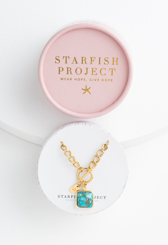 Abundant Hope Necklace in Turquoise