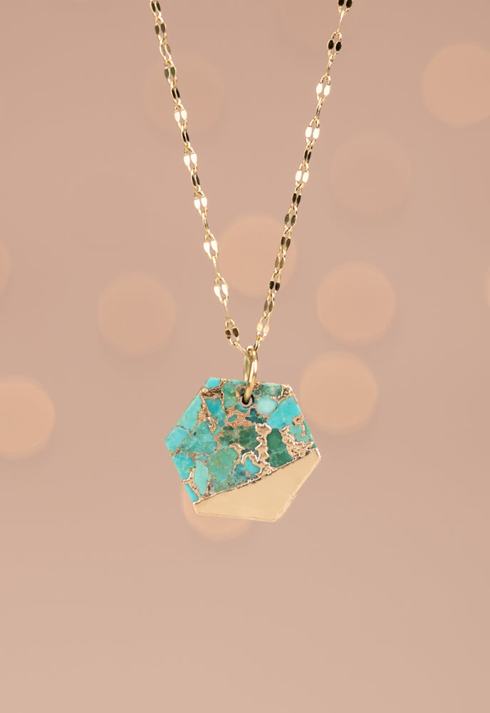 Restored Hope Turquoise Necklace