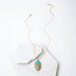 Sierra Bloom Turquoise Emperor Stone Necklace