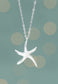 Starfish Hope Necklace in Sterling Silver