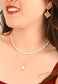 Picture Perfect Mother of Pearl Necklace