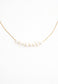 Harmony Pearl Cluster Necklace -GbJ