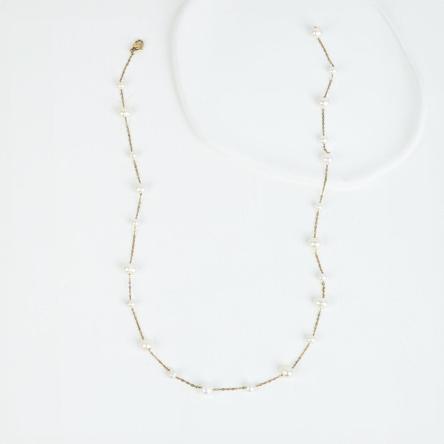 Celeste Convertible Pearl Necklace