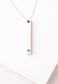 Justice Silver Bar Necklace