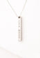 Justice Silver Bar Necklace