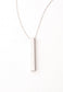 Justice Silver Bar Necklace