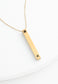 Justice Gold Gold Bar Necklace