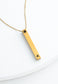 Justice Gold Gold Bar Necklace