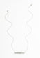Faith Silver Bar Necklace