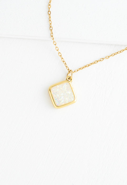 Clare Opal Necklace