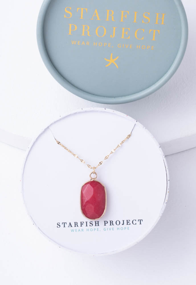 Berry and Bright Necklace