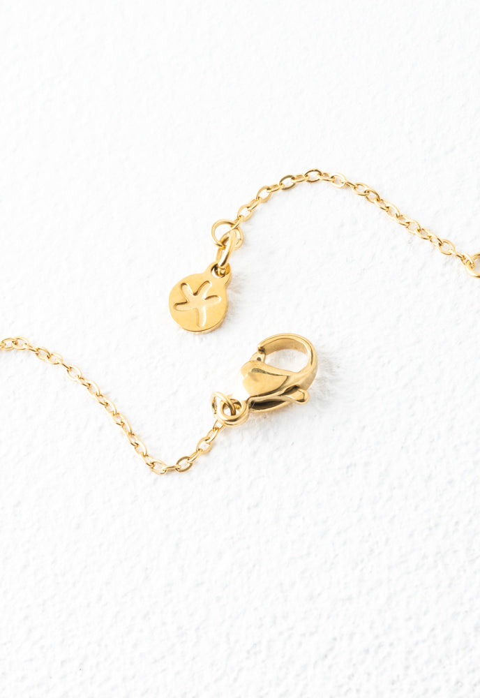 Alexis Gold Heart Necklace