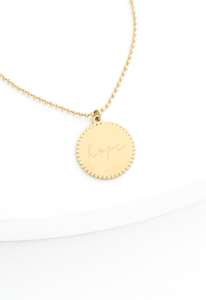 Hope Pendant Necklace