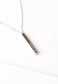 Give Justice Bar Necklace