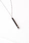 Give Justice Bar Necklace
