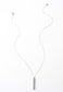 Give Justice Bar Necklace