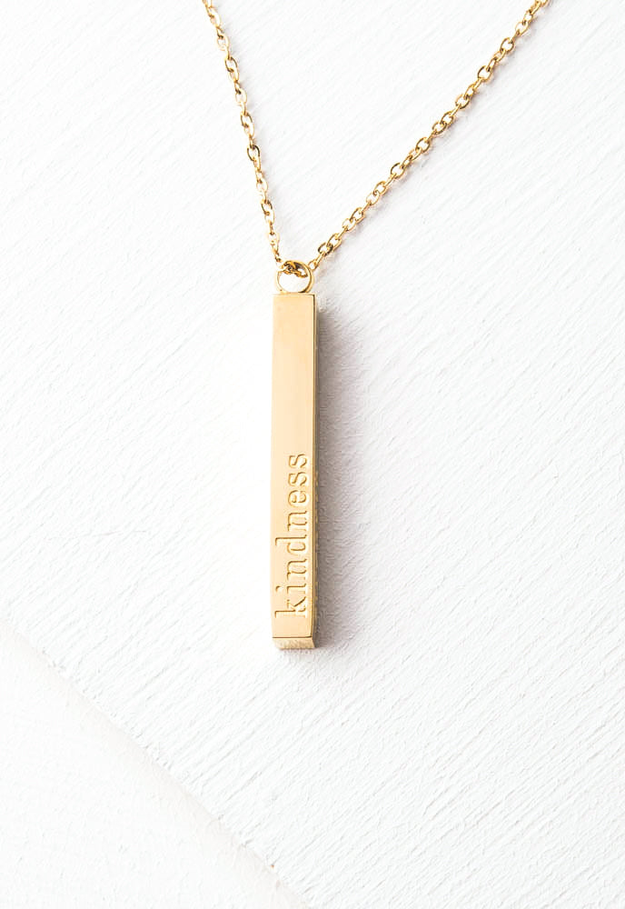Strength Bar Necklace