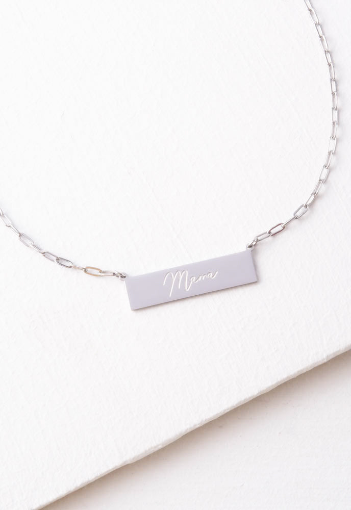 Mama Bar Necklace