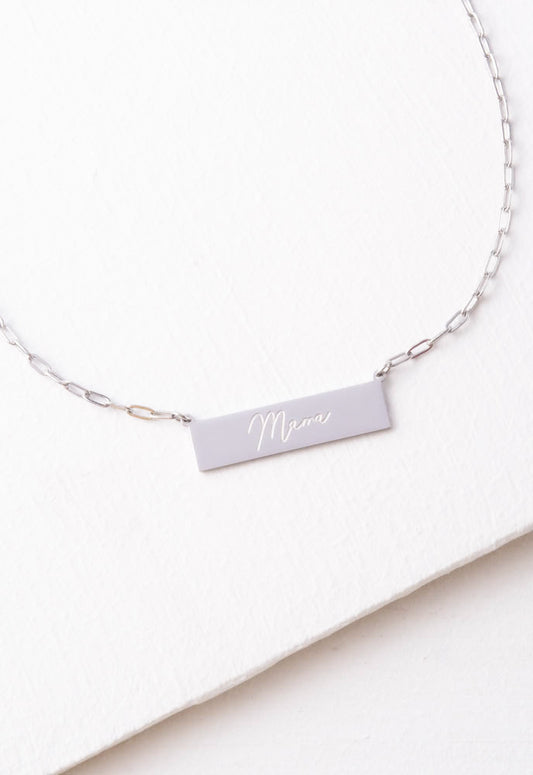 Mama Bar Necklace