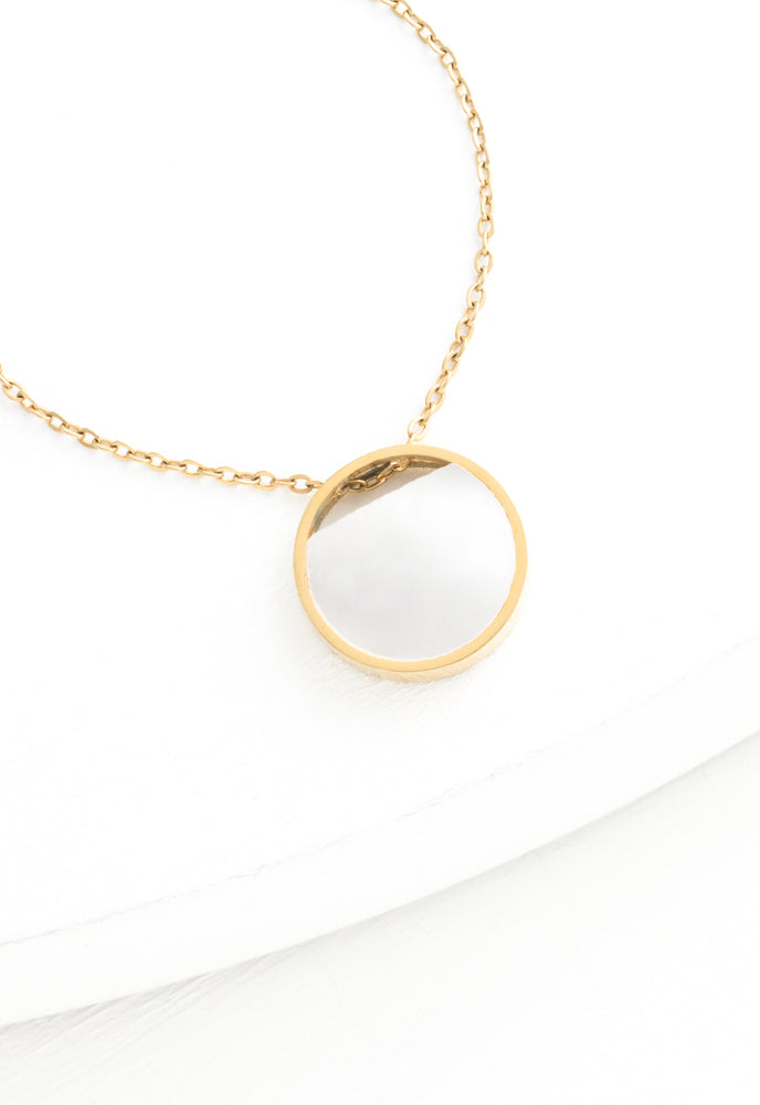 Iris Mother-of-Pearl Necklace