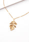 Rowen Leaf Necklace
