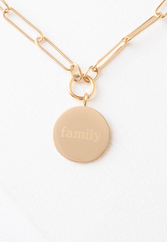 Forever and Always Family Necklace