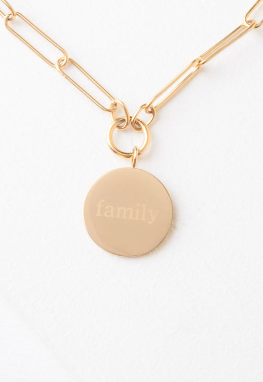 Forever and Always Family Necklace