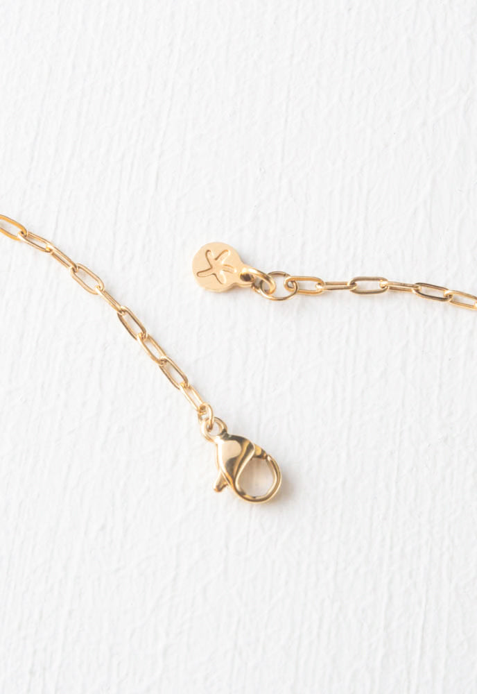 Tree of Life Cross Necklace in Gold