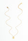 Axis Gold Cross Necklace