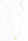 Axis Gold Cross Necklace
