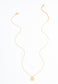 Axis Gold Cross Necklace