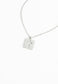 Axis Silver Cross Necklace