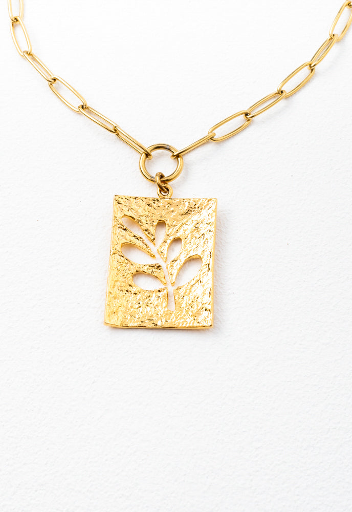 Shared Hope Leaf Necklace