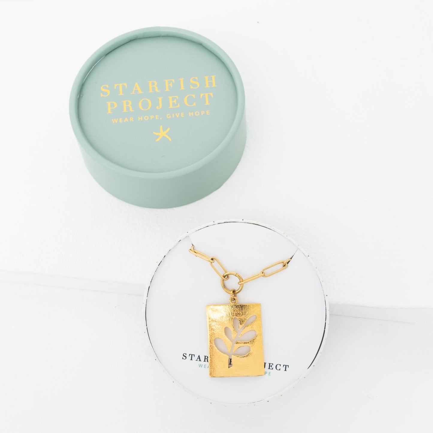 Shared Hope Leaf Necklace