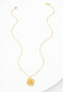 Golden Sunflower Necklace