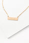 Beloved Gold Bar Necklace
