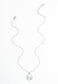 Evergreen Tree Necklace in Silver