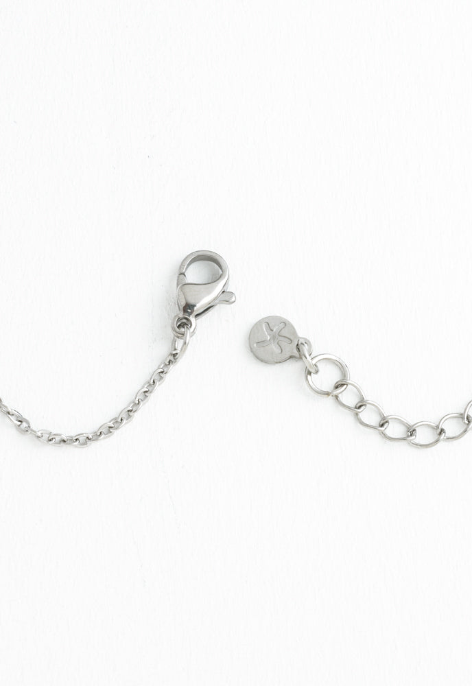 Evergreen Tree Necklace in Silver
