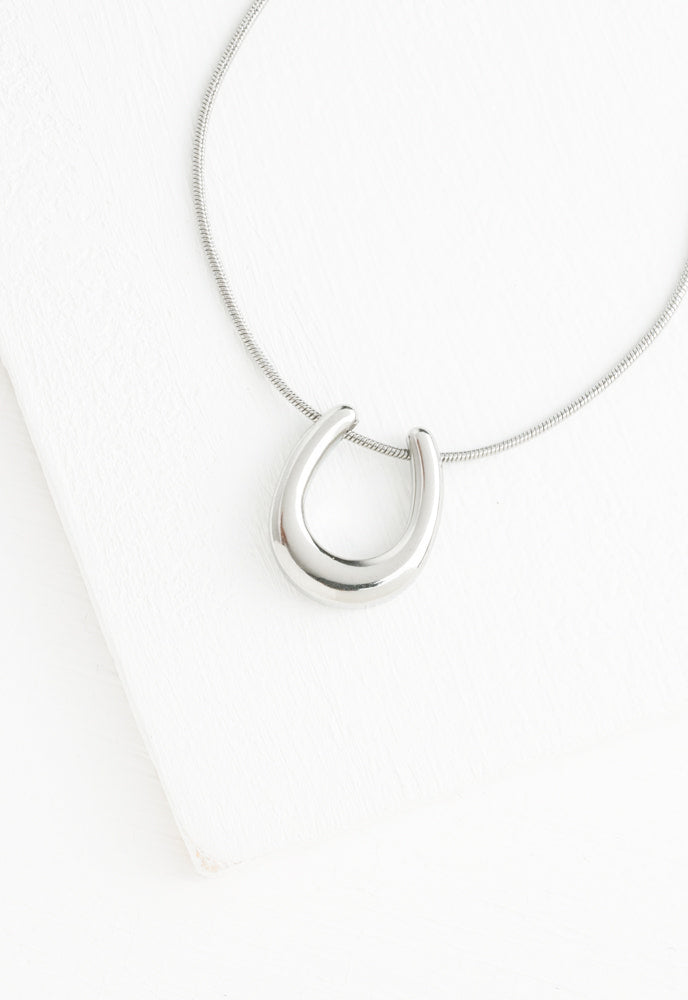 Lucky You! Necklace in Silver