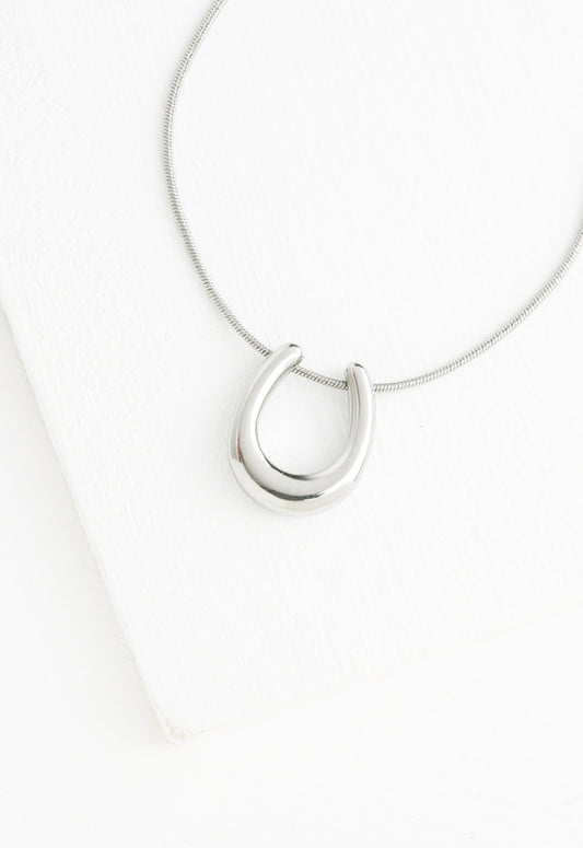 Lucky You! Necklace in Silver
