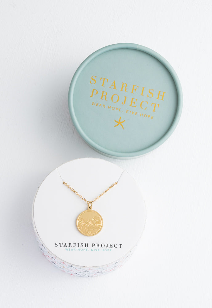 Ocean Adventure Necklace in Gold