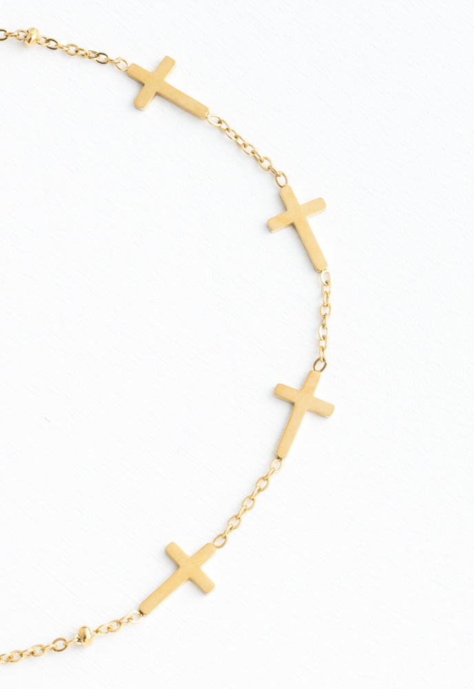 Forever Faithful Cross Necklace