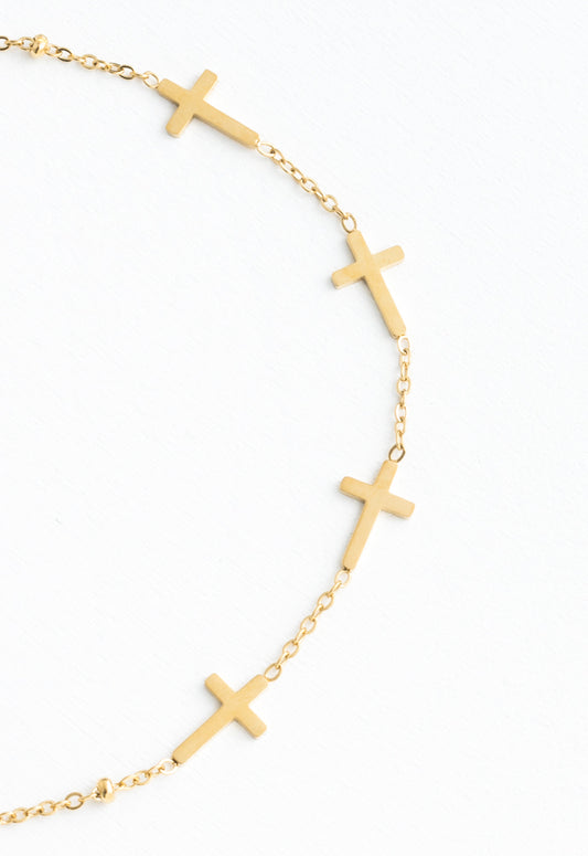 Forever Faithful Cross Necklace