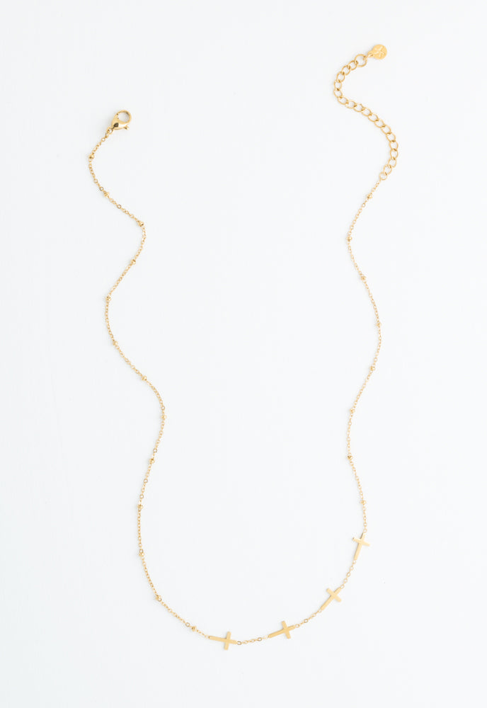 Forever Faithful Cross Necklace