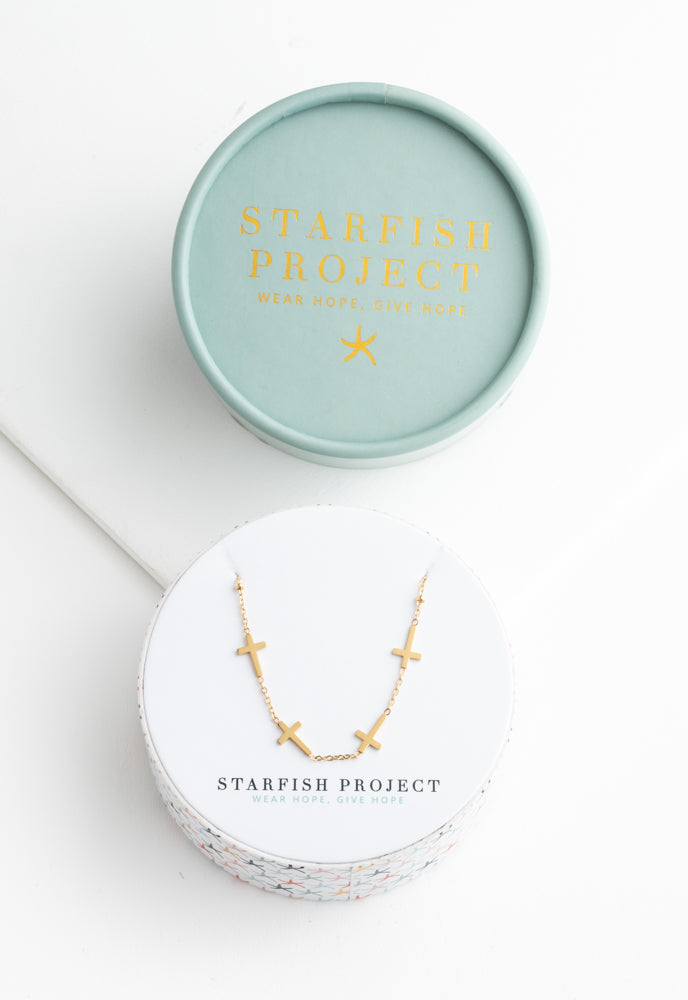 Forever Faithful Cross Necklace