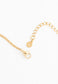 Evelyn Gold Drop Double Chain Necklace