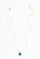 Bright & Bejeweled Necklace in Blue Crystal