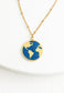 Wander Necklace in Cobalt Blue