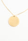 Good Plans Circle Pendant